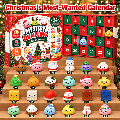 2026 Dumpling Squishy Advent Calendar 1