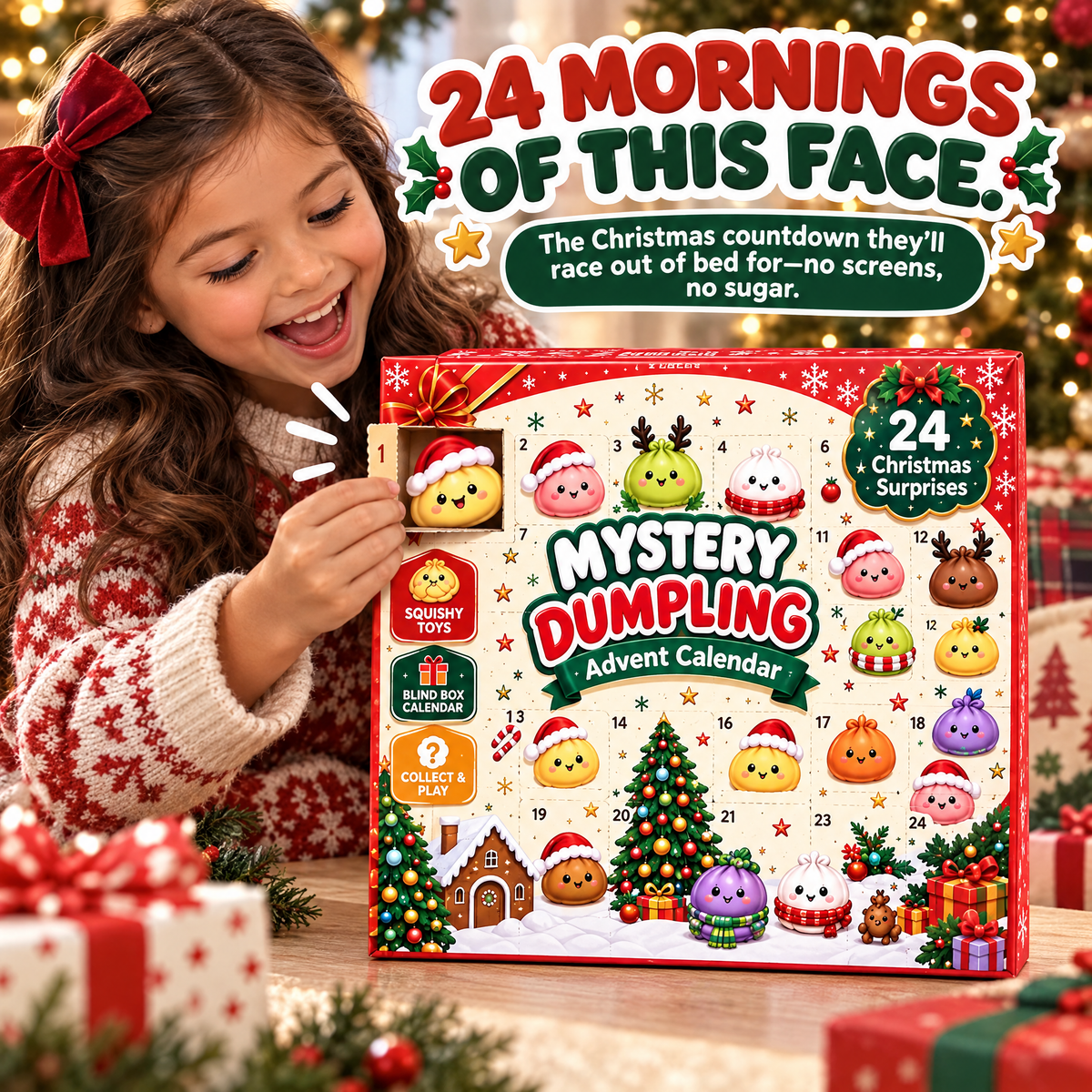 2026 Dumpling Squishy Advent Calendar 2
