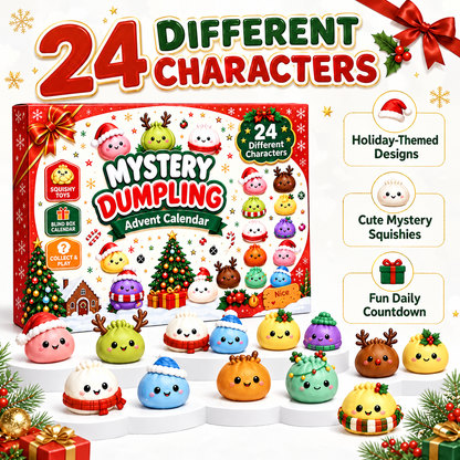 2026 Dumpling Squishy Advent Calendar 3