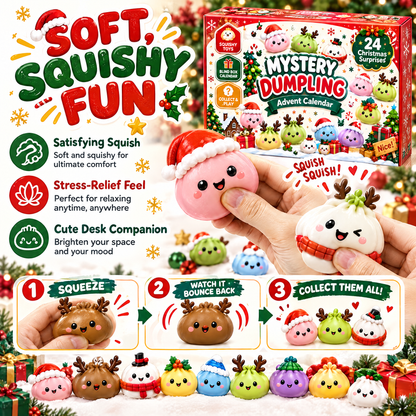 2026 Dumpling Squishy Advent Calendar 5