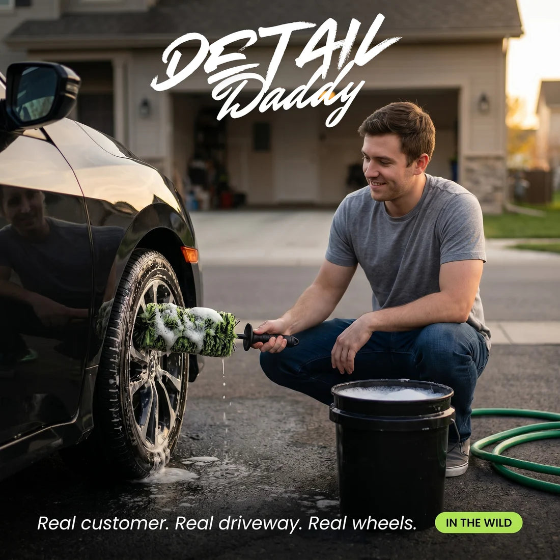 RYZER DetailDaddy Wheel Brush