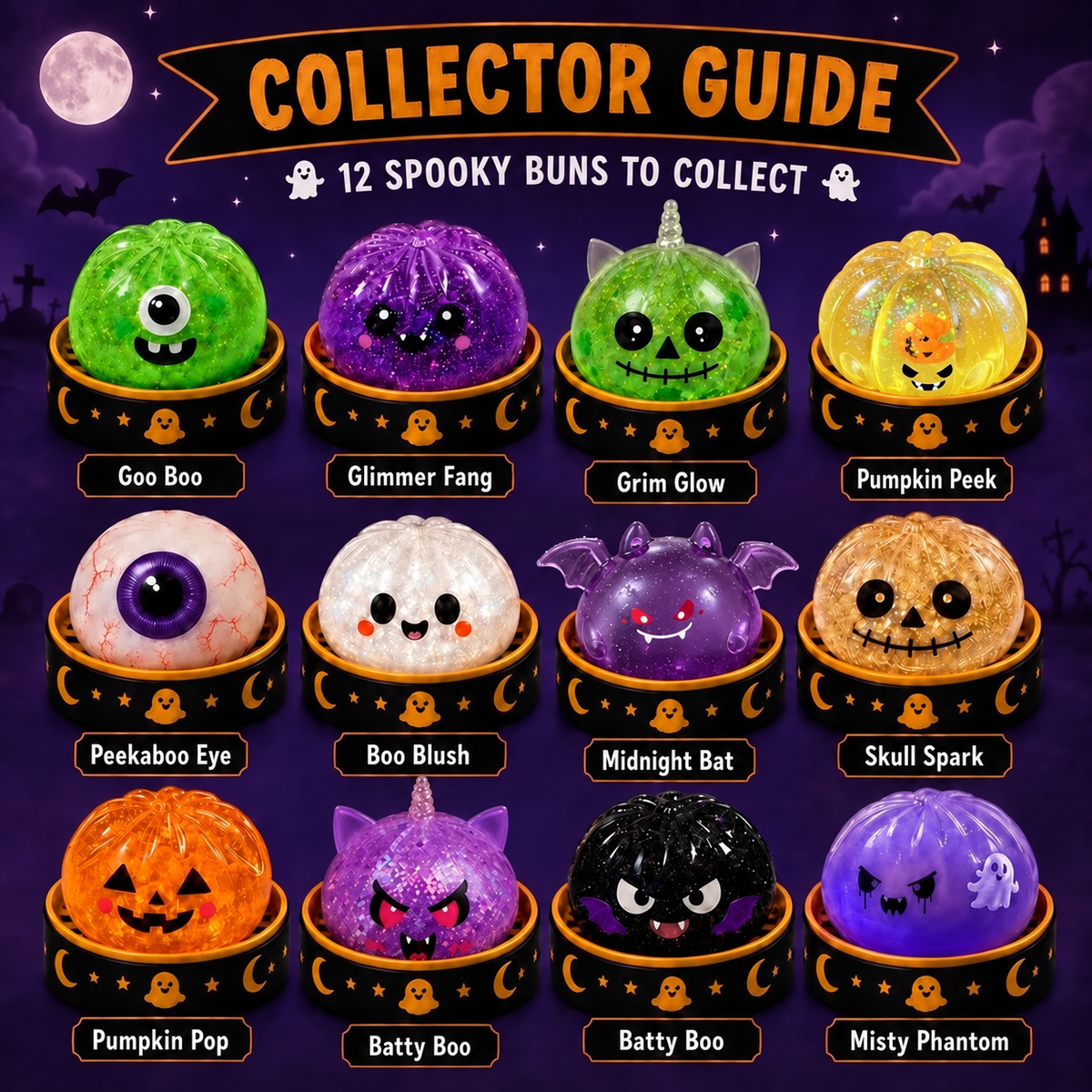 Halloween Dumpling Squishy - Mystery Blind Box 1