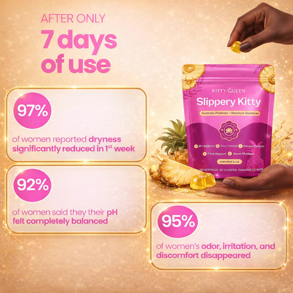 Ryzer™ Slippery Kitty All-In-One Vaginal Probiotic + Moisture Gummies