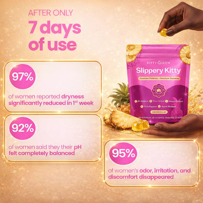 Ryzer™ Slippery Kitty All-In-One Vaginal Probiotic + Moisture Gummies