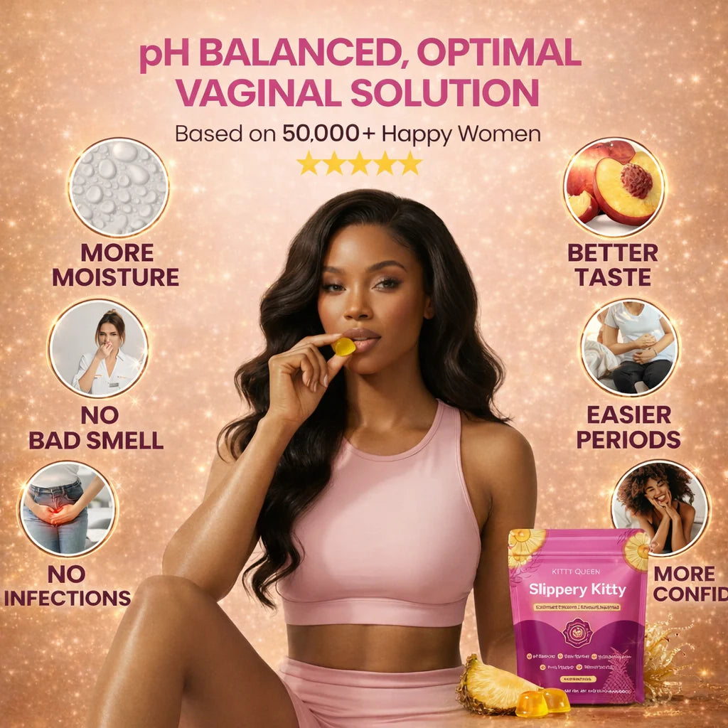 Ryzer™ Slippery Kitty All-In-One Vaginal Probiotic + Moisture Gummies