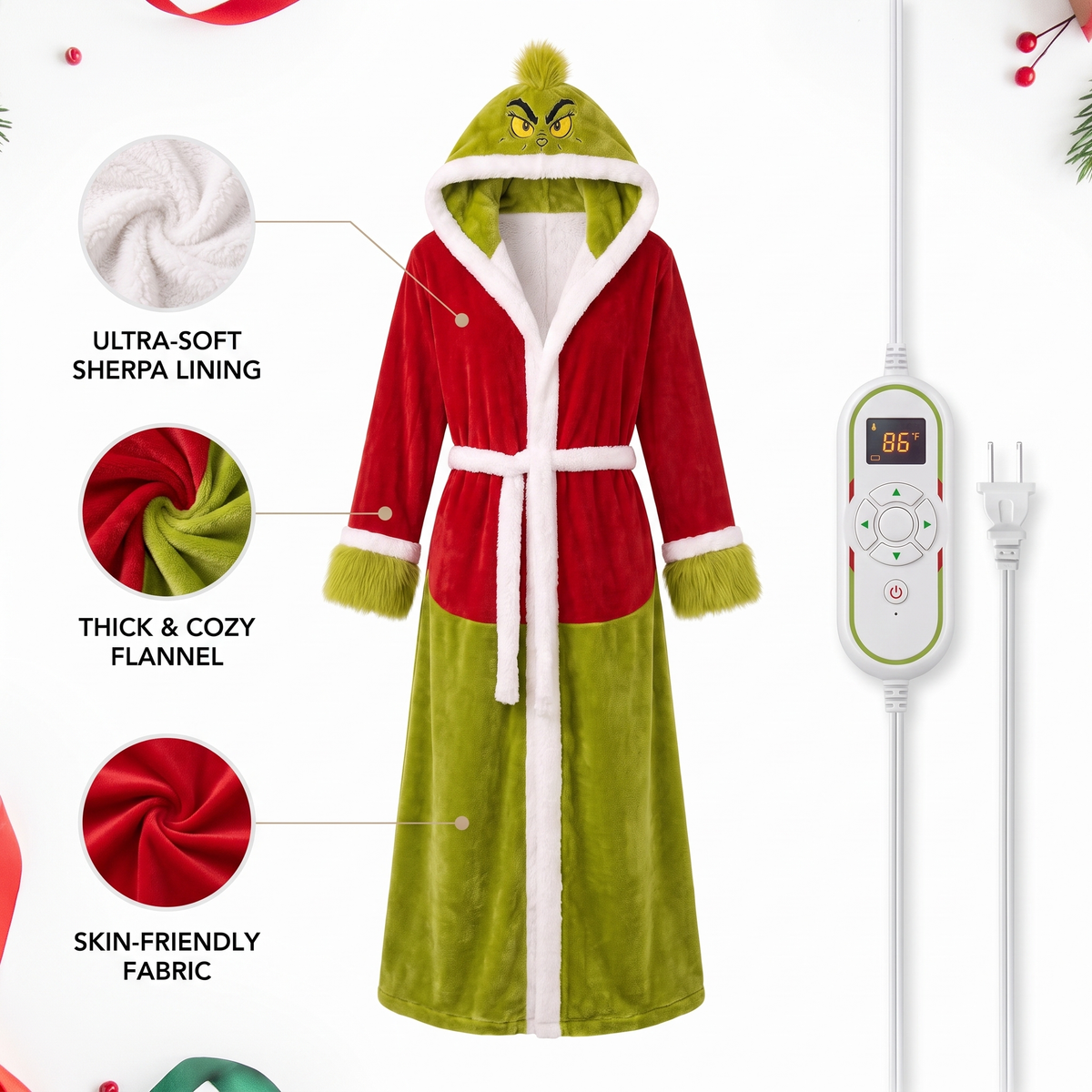 Toasty Grump™ Heated Robe 3