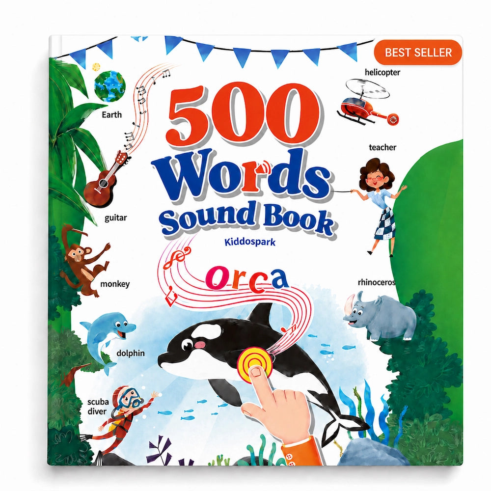 500 Words Sound Book cover