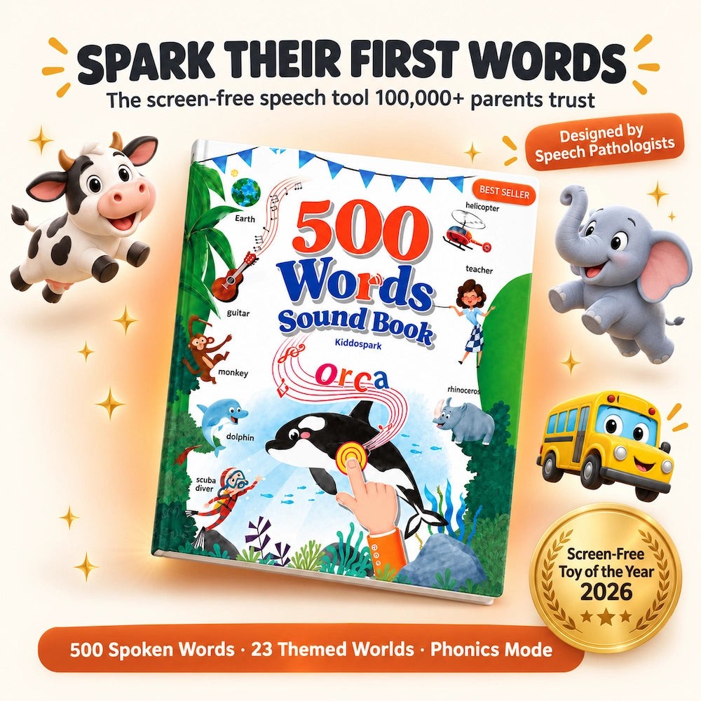 Spark their first words - 500 Words Sound Book