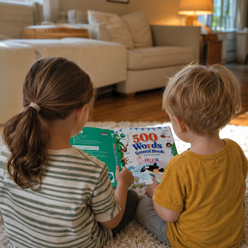 family reading