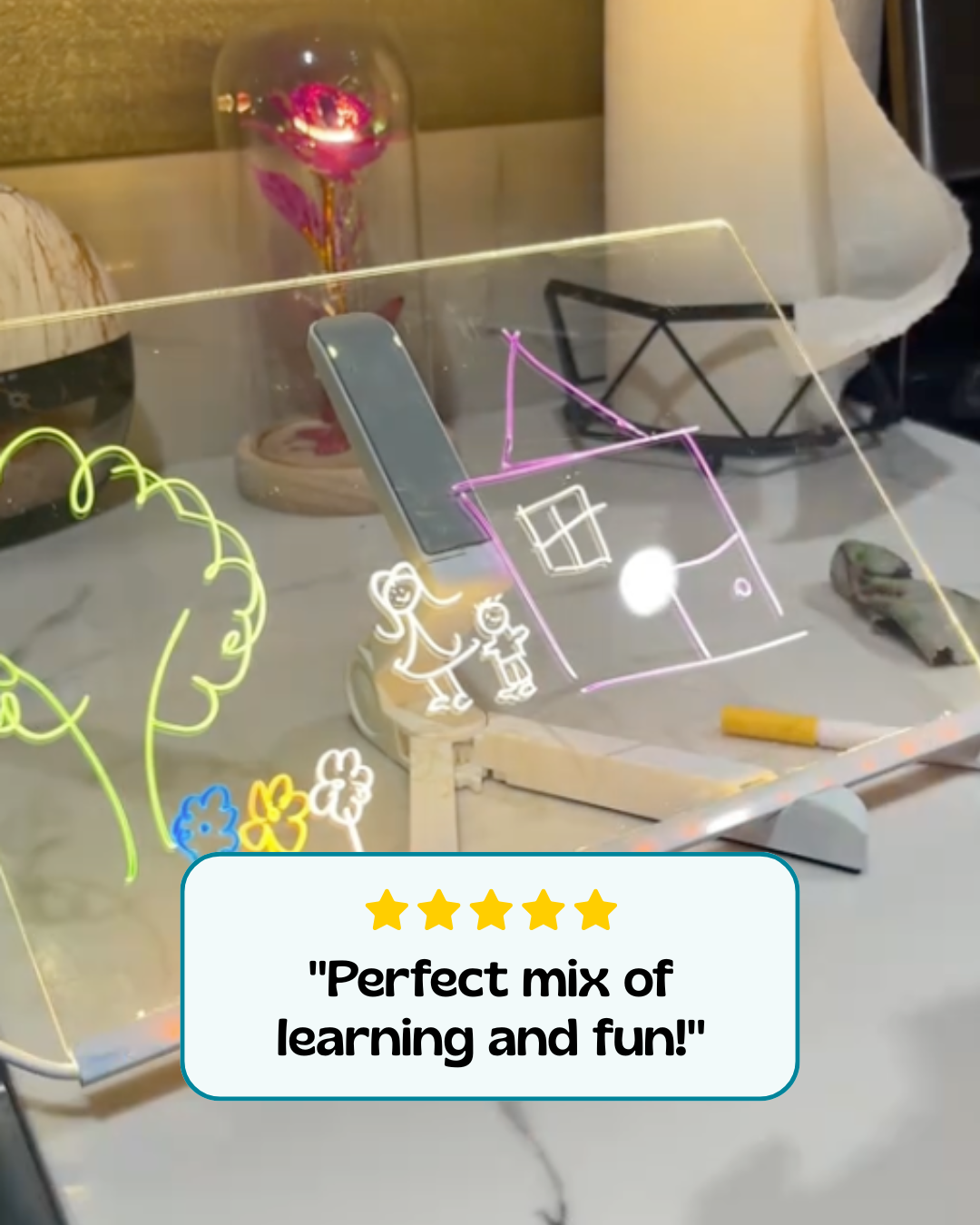 LumiBoard™ LED Drawing Board story 7