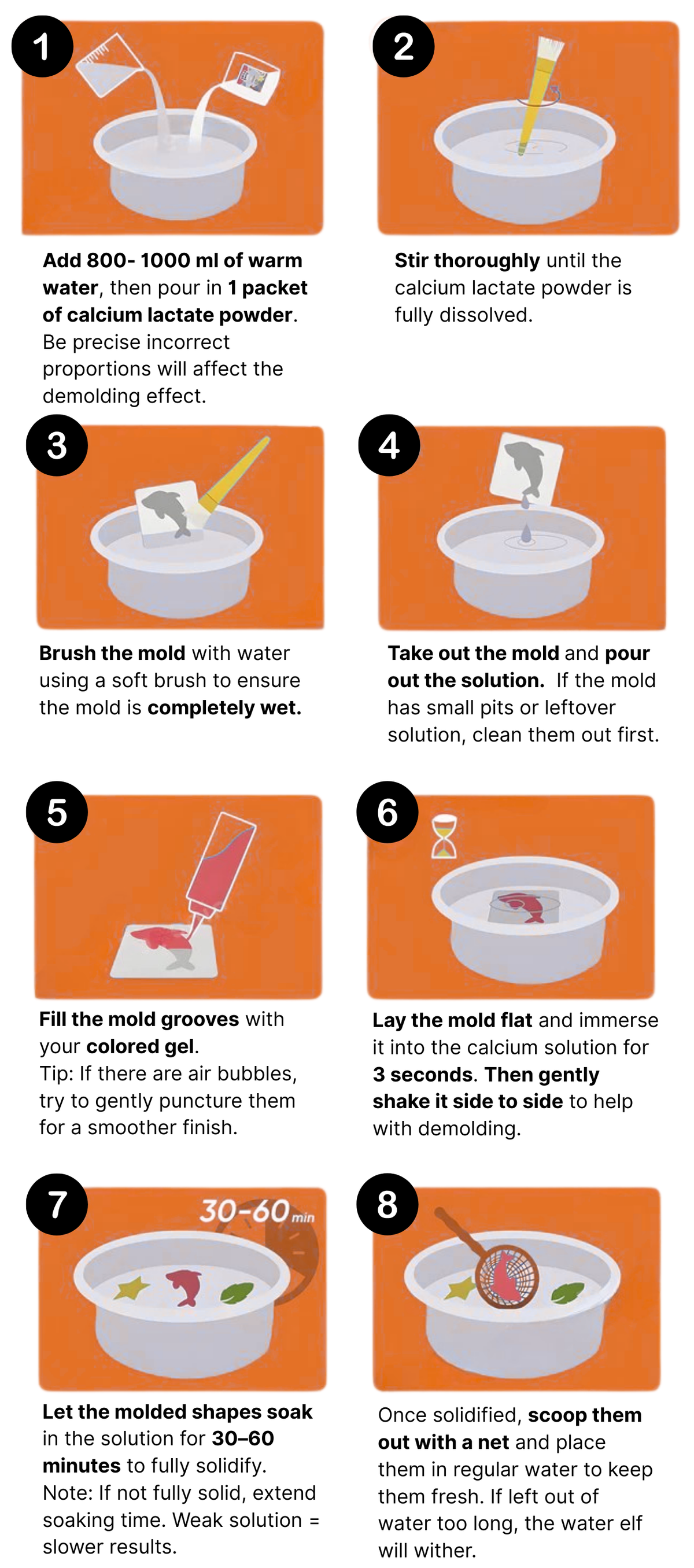 Magic Water Elf Kit (20 Pcs) tab howto