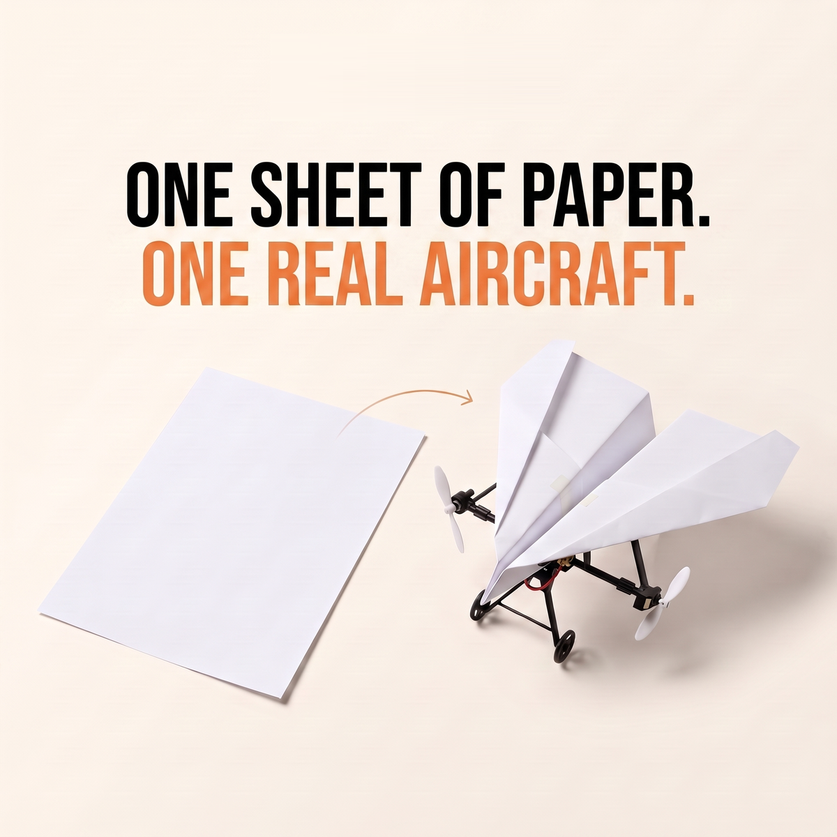 PaperFlight™ RC Paper Airplane Kit 4