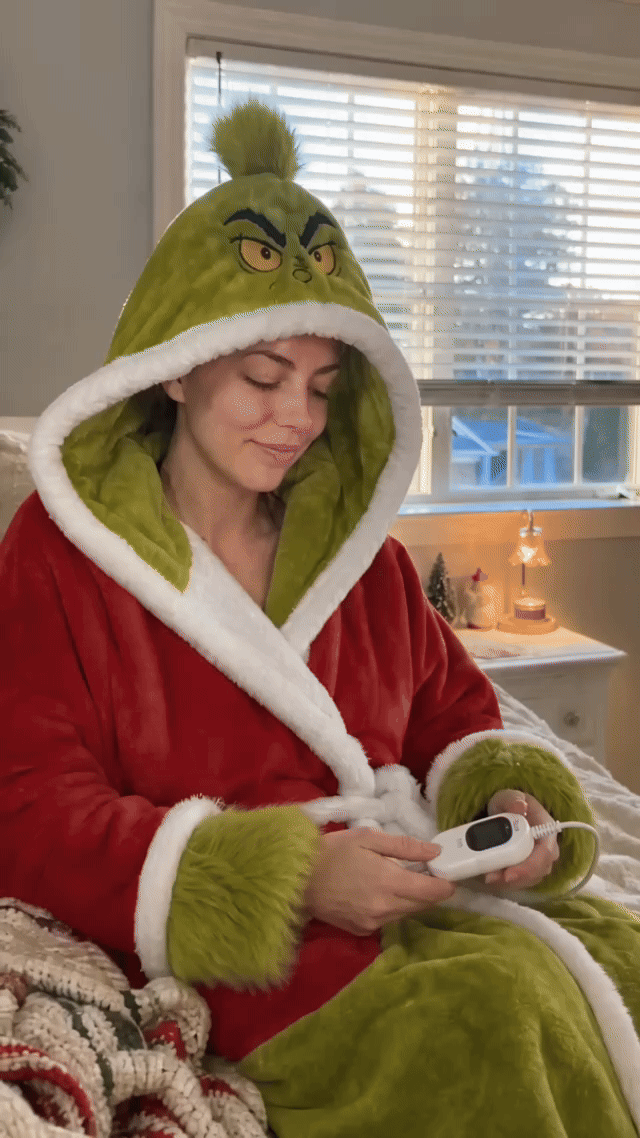 Heated Robe gif heat